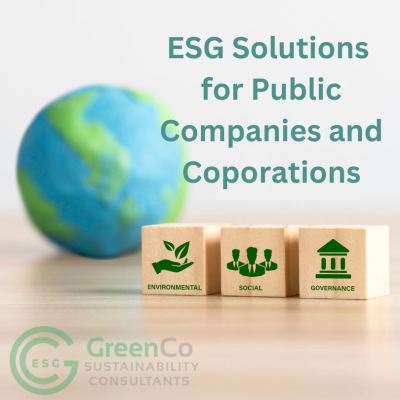 ESG Solutions for Public Companies and Coporations